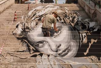 Intervista a Diavù, lo street artist dietro il M.u.Ro