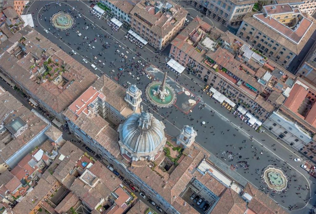 piazza navona, palazzo pamphili