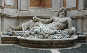 Marforio, statua parlante del Congresso degli Arguti di Roma