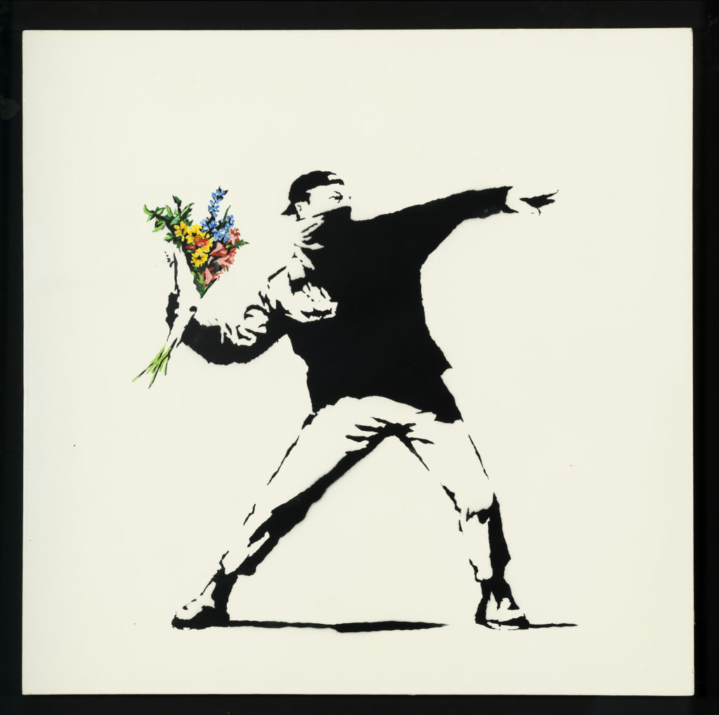 Banksy a Roma, Love is in the air