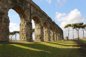 Roma regina aquarum acquedotti