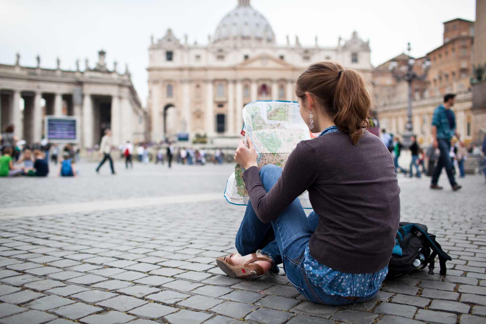 Tourists in Rome: data and numbers of 2015 and early 2016