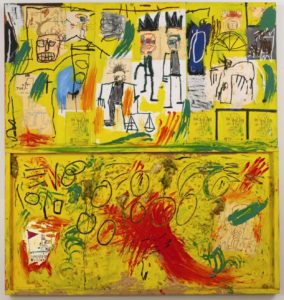 basquiat yellow tar and feather
