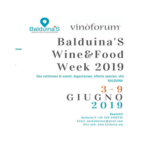 Balduina’S Wine & Food Week 2019