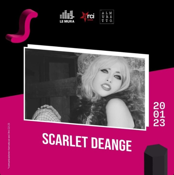 Scarlet Deange, la cantautrice in Unplugged, Live Acustico Al Muretto di San Lorenzo