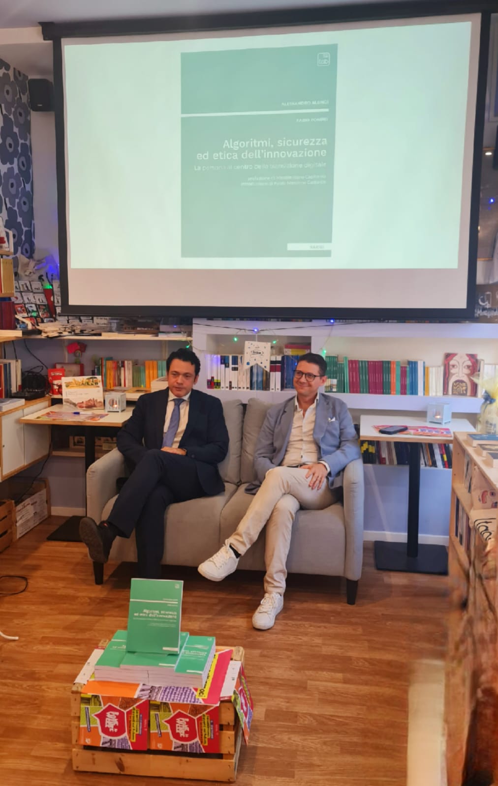 Presentato alla Rome Future Week il libro “Algoritmi, Sicurezza ed Etica dell’Innovazione” di A. Alongi e F. Pompei