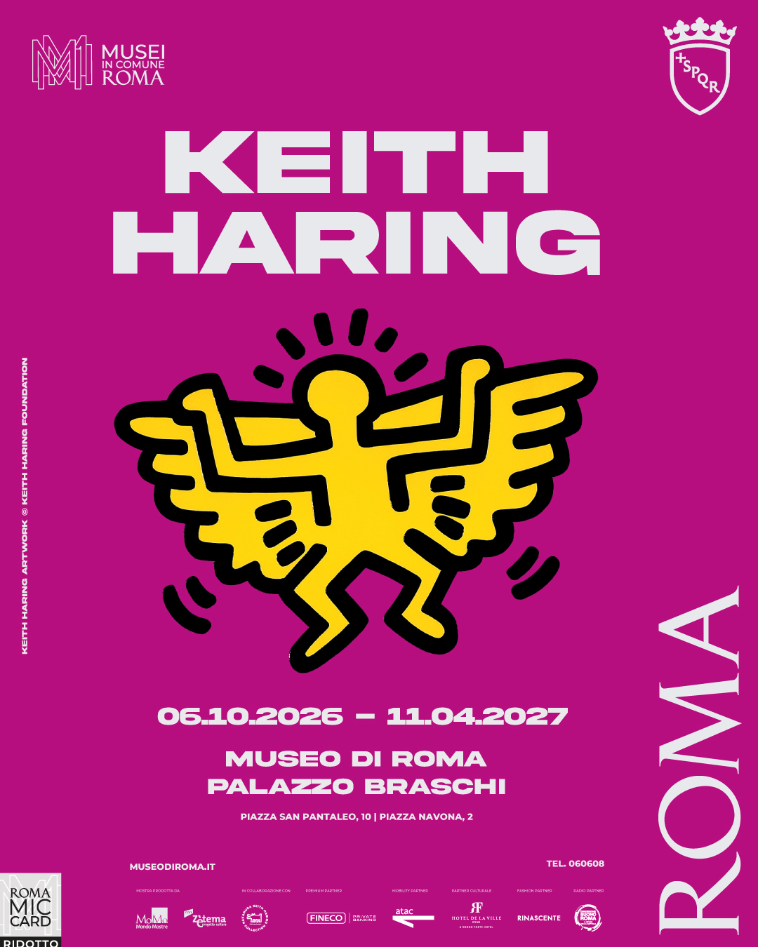 Keith Haring, a Roma l’arte incontra la strada: il racconto di una rivoluzione visiva